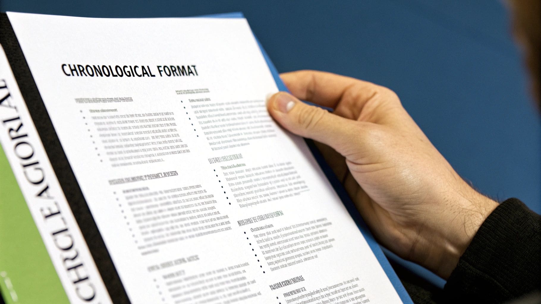 Functional resume format highlighting skills and abilities over chronological work history for career changers
