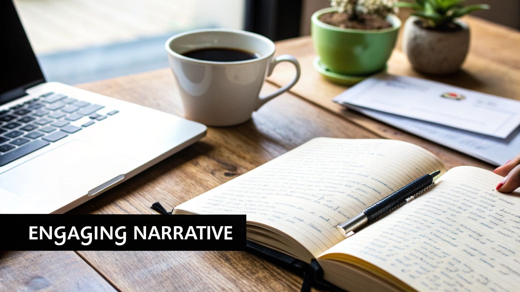 The Story-Driven Narrative Cover Letter - Engaging storytelling format that connects with hiring managers through compelling personal narratives