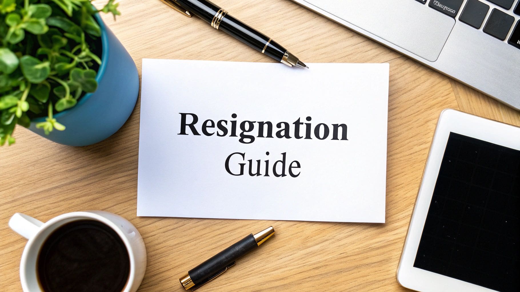 Your Professional Letter of Resignation Letter Guide