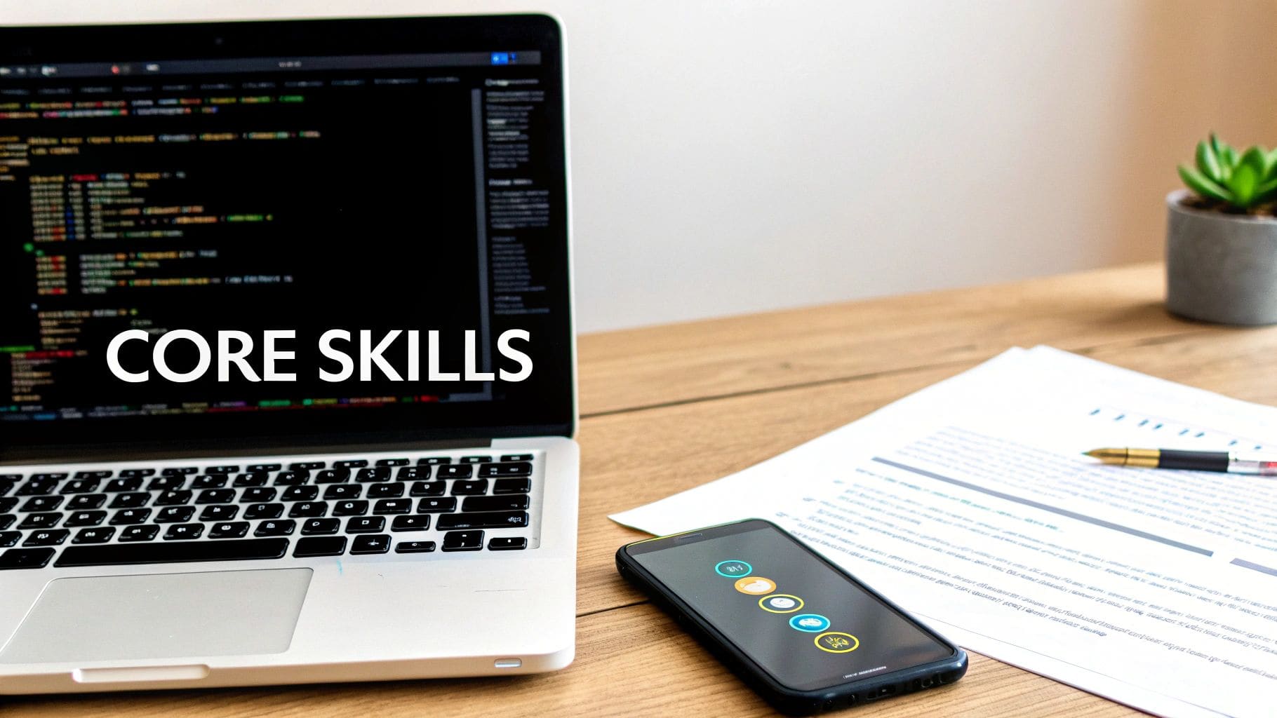 Skills-Based Student CV Summary highlighting technical proficiencies and practical abilities